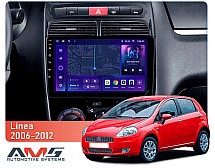 Штатна магнітола AMS MOSS M2 4+32 Gb Fiat Linea 2006-2012 9"