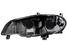 Корпус фари BMW X5 E70 Xenon 2006-2010 дорестайлінг (лівий)
