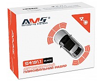 Паркувальний радар (парктроник) AMS S4191.1 Black