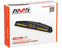 Паркувальний радар (парктроник) AMS A8221 V2 Silver