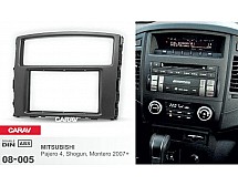 Перехідна рамка Sigma CARAV 08-005 2-DIN для Mitsubishi Pajero 4, Shogun, Montero