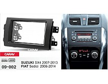 Переходная рамка Sigma CARAV 09-002 2-DIN для SUZUKI SX4 2006-14 / FIAT Sedici 2005-14