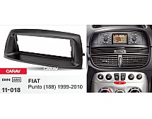 Перехідна рамка Sigma CARAV 11-018 1-DIN для FIAT Punto 1999-2010