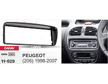 Перехідна рамка Sigma CARAV 11-029 1-DIN для PEUGEOT (206) 1998-2007