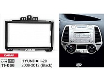 Перехідна рамка Sigma CARAV 11-066 2-DIN для Hyundai i-20 2009-12 (Black)