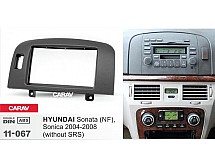 Перехідна рамка Sigma CARAV 11-067 2-DIN для Hyundai Sonata (NF), Sonica 2004-08