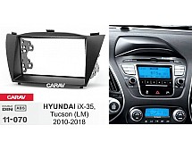 Перехідна рамка Sigma CARAV 11-070 2-DIN для Hyundai iX-35, Tucson (LM) 2010-18