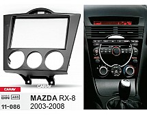 Перехідна рамка Sigma CARAV 11-086 2-DIN для Mazda RX-8 2003-08 (для авто без клімат-контролю)