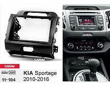 Перехідна рамка Sigma CARAV 11-104 2-DIN для Kia Sportage (SL) 2010-16