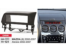 Перехідна рамка Sigma CARAV 11-121 1-DIN для Mazda 6, Atenza 2002-07 (Black)