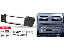 Перехідна рамка Sigma CARAV 11-126 1-DIN для BMW X3 (E83) 2004-10