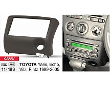 Перехідна рамка Sigma CARAV 11-193 2-DIN для Toyota Yaris, Echo 1999-05 (леворульная)