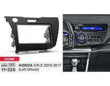 Перехідна рамка Sigma CARAV 11-467 2-DIN для Honda Civic Sedan 2013-2017 (кермо ліворуч)