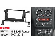 Перехідна рамка Sigma CARAV 11-239 2-DIN для NISSAN Rogue 2007-13