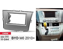 Перехідна рамка Sigma CARAV 11-244 2-DIN для BYD M6 2010-15