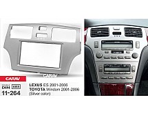 Перехідна рамка Sigma CARAV 11-264 2-DIN для LEXUS ES 2001-06 / Toyota Windom 2001-06 (Silver)