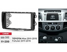 Перехідна рамка Sigma CARAV 11-299 2-DIN для Toyota Hilux, Fortuner, SW4 2011-15