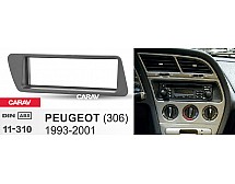 Перехідна рамка Sigma CARAV 11-310 2-DIN для PEUGEOT (306) 1993-2001 (леворульная)