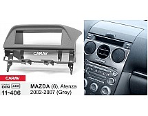 Перехідна рамка Sigma CARAV 11-406 2-DIN для Mazda 6, Atenza 2002-07 (Grey)