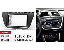 Перехідна рамка Sigma CARAV 11-438 2-DIN для Suzuki SX4, S Cross 2013+