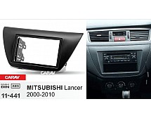 Перехідна рамка Sigma CARAV 11-441 2-DIN для Mitsubishi Lancer IХ 2000-2010 (black)