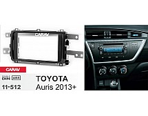 Перехідна рамка Sigma CARAV 11-512 2-DIN для Toyota Auris 2013+