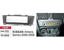 Перехідна рамка Sigma CARAV 11-535 2-DIN для NISSAN Almera, Sentra 2000-06