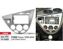 Перехідна рамка Sigma CARAV 11-549 2-DIN для Ford Focus 1998-04 (кермо ліворуч)