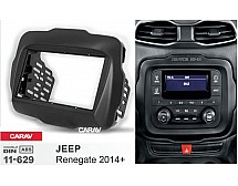 Перехідна рамка Sigma CARAV 11-629 2-DIN для JEEP Renegate 2014+