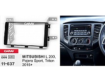 Перехідна рамка Sigma CARAV 11-637 2-DIN для Mitsubishi L 200, Pajero Sport, Triton