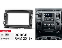 Перехідна рамка Sigma CARAV 11-684 2-DIN для DODGE RAM 2013+