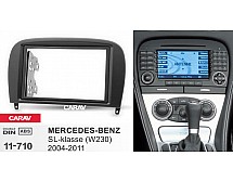 Перехідна рамка Sigma CARAV 11-710 2-DIN для Mercedes-Benz SL-klasse (W230) 2004-11