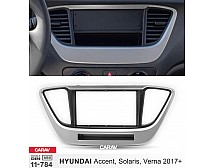 Перехідна рамка Sigma CARAV 11-784 2-DIN для HYUNDAI Accent, Solaris, Verna 2017+