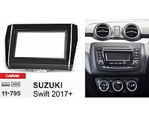 Перехідна рамка Sigma CARAV 11-795 2-DIN для Suzuki Swift 2017+