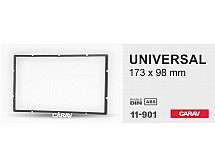 Перехідна рамка Sigma CARAV 11-901 2-DIN (універсальна, 173x98 мм)