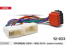 ISO адаптер Sigma CARAV 12-033: ISO Адаптер живлення і акустики для HYUNDAI 2009+ / KIA 2010+