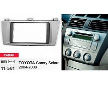 Перехідна рамка Sigma CARAV 11-561 2-DIN для TOYOTA Camry Solara 2004-09