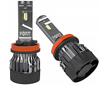 Автомобильные LED лампы FORT F2 H11 CSP (кулер)