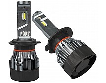 Автомобильные LED лампы FORT F2 H7 CSP (кулер)