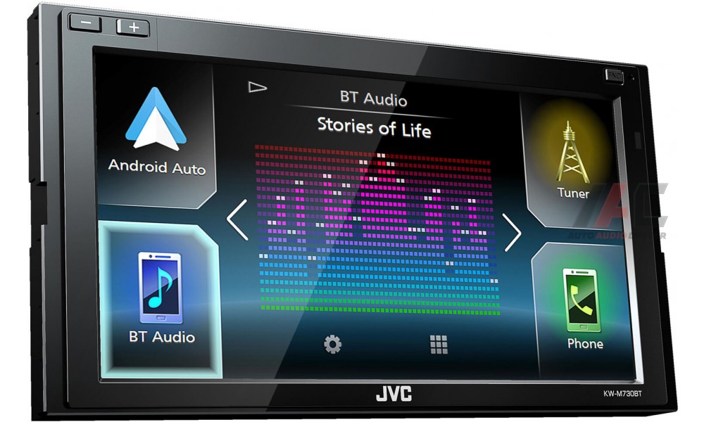 Автомагнитола JVC KW-M741BT купить с доставкой по Украине - АвтоАудиоЦентр