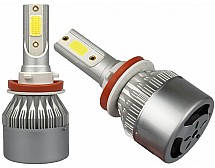Автомобильные LED лампы C6 H11 COB (кулер)