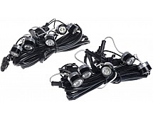 Денні габаритні, ходові вогні DRL M-TECH E4+RL 825 HP Black