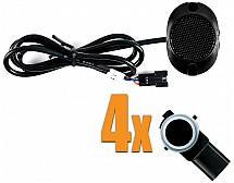Система контролю сліпих зон автомобіля ParkMaster BS 2264 Black