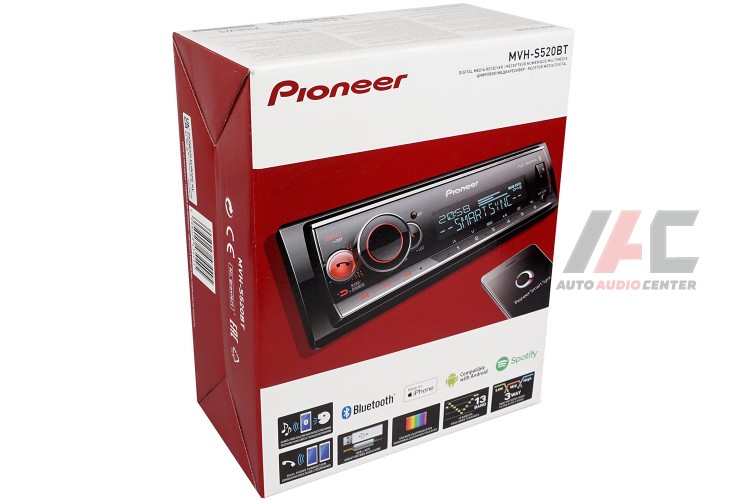 Автомагнитола Pioneer MVH-S520BT купить с доставкой по Украине ...