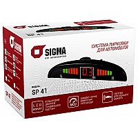 Паркувальний радар (парктроник) Sigma SP-41 Black