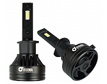 Автомобільні LED лампи Sigma X4 55W H1 CSP (кулер)