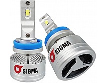 Автомобильные LED лампы Sigma A9 H11 45W CANBUS (кулер)