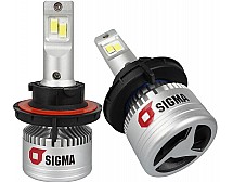 Автомобільні LED лампи Sigma A9 H13 45W CANBUS (кулер)