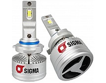 Светодиодные LED лампы Sigma A9 HB3 (9005) 45W Canbus (кулер)