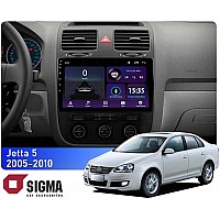 Штатна магнітола Sigma E10232 2+32 Gb Volkswagen Jetta 5 2005-2010 (F2) 10"